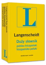 Duży słownik polsko hiszpański hiszpańsko polski