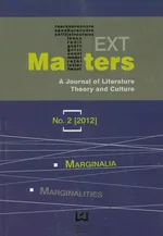 Text Matters A Journal of Literature Theory and Culture 2/2012