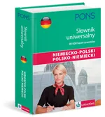PONS Słownik uniwersalny niemiecko polski polsko niemiecki - Outlet