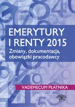 Emerytury i renty 2015 - Outlet
