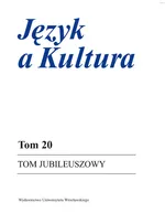 Język a Kultura Tom Jubileuszowy