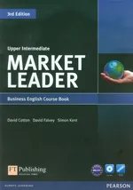 Market Leader Upper Intermediate Business English Course Book + DVD - David Cotton