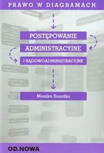 Prawo w diagramach Postępowanie administracyjne i sądowo administracyjne - Outlet - Monika Susałko