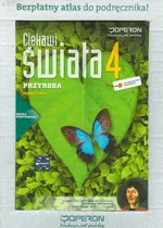 Ciekawi świata 4 Przyroda Podręcznik z atlasem - Outlet - Małgorzata Augustowska