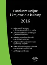 Fundusze unijne i krajowe dla kultury 2016 - Marek Peda