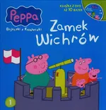 Świnka Peppa Bajeczki z książeczki 1 Zamek wichrów + DVD