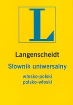 Słownik uniwersalny włosko-polski polsko-włoski