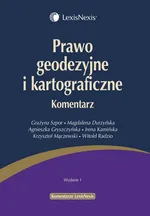 Prawo geodezyjne i kartograficzne Komentarz - Outlet - Magdalena Durzyńska