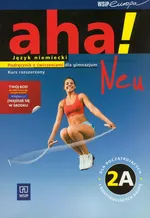 Aha! Neu 2A Podręcznik z ćwiczeniami z płytą CD Kurs rozszerzony - Outlet - Anna Potapowicz