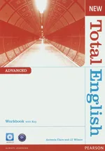 New Total English Advanced Workbook with key z płytą CD - Outlet - Antonia Clare