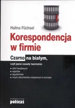 Korespondencja w firmie - Outlet - Halina Fuchsel