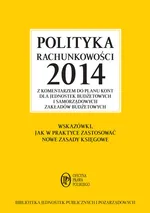 Polityka rachunkowości 2014 - Elżbieta Gaździk