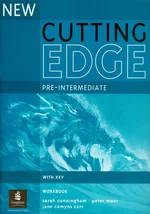 Cutting Edge New Workbook with key Pre-Intermediate