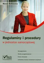 Regulaminy i procedury w jednostce samorządowej - Outlet - Marek Rotkiewicz