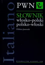 Słownik włosko-polski polsko-włoski  PWN - Outlet - Elżbieta Jamrozik