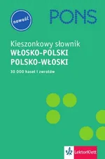 PONS Kieszonkowy słownik polsko-włoski, włosko-polski