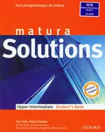 Matura Solutions Upper-Intermediate student's book with CD - Outlet - Paul Davies