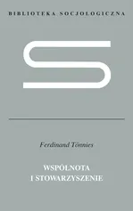 Wspólnota i stowarzyszenie - Outlet - Ferdinand Tonnies