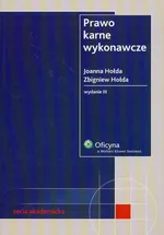 Prawo karne wykonawcze Podręcznik - Outlet - Joanna Hołda