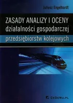 Zasady analizy i oceny działalności gospodarczej przedsiębiorstw kolejowych - Outlet - Juliusz Engelhardt