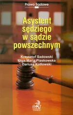 Asystent sędziego w sądzie powszechnym - Outlet - Dariusz Kotłowski