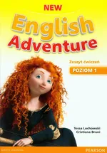 New English Adventure 1 Zeszyt ćwiczeń z płytą DVD - Outlet - Cristiana Bruni