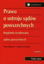 Prawo o ustroju sądów powszechnych - Outlet - Tadeusz Ereciński