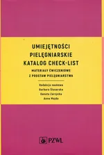 Umiejętności pielęgniarskie  Katalog check-list - Outlet