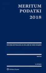Meritum Podatki 2018 - Aleksander Kaźmierski