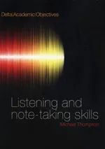 Listening and Note-Taking Skills + CD - Michale Thompson