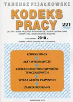 Kodeks Pracy 2018 - Tadeusz Fijałkowski