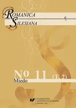 „Romanica Silesiana” 2016, No 11 - 01 Lo terrorífico-gótico en el Teatro caliente de Francisco Nieva