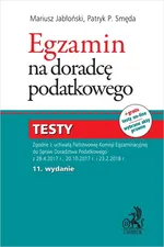 Egzamin na doradcę podatkowego Testy - Mariusz Jabłoński