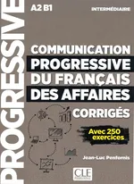 Communication progressive du francais des affaires nieveau intermediaire A2-B1 klucz - Jean-Luc Penfornis