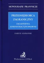 Przedsiębiorca zagraniczny - Dariusz Szafrański