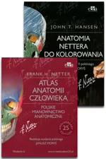 Anatomia Nettera: Atlas anatomii (polskie mianownictwo) + Anatomia do kolorowania PAKIET