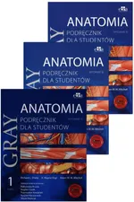 Anatomia Gray: Podręcznik Tom 1-3 PAKIET