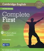 Complete First Student's Book with answers + 3CD - Guy Brook-Hart