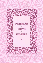 Przekład - Język - KulturaTom 5