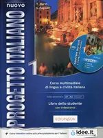 Nuovo Progetto italiano 1 Podręcznik + DVD - Sandro Magnelli