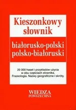 Kieszonkowy słownik białorusko-polski polsko-białoruski - Outlet - Albert Bartoszewicz