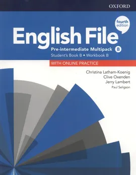 English File 4E Pre-Intermediate Multipack B +Online practice - Jerry Lambert, Christina Latham-Koenig, Clive Oxenden