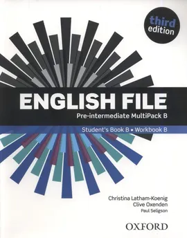 English File 3E Pre-Intermediate Multipack B - Christina Latham-Koenig, Clive Oxenden