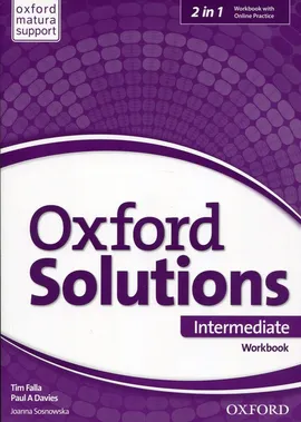 Oxford Solutions Intermediate Workbook + Online Practice - Davies Paul A., Tim Falla