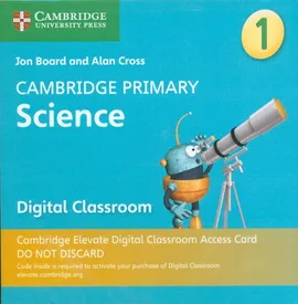 Cambridge Primary Science Stage 1 Cambridge Elevate Digital Classroom Access Card (1 Year)