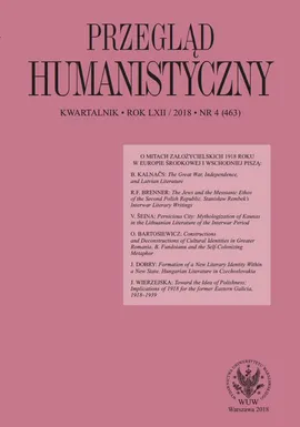 Przegląd Humanistyczny 2018/4 (463)