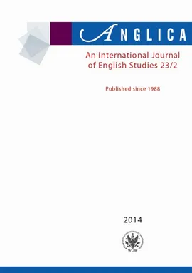 Anglica. An International Journal of English Studies 2014 23/2 - Andrzej Weseliński