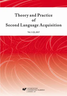 "Theory and Practice of Second Language Acquisition" 2017. Vol. 3 (2) - 05 Benefits of L1–L3 Similarities.  The Case of the Dative Case