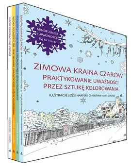 Zimowa kraina czarów / Krajobrazy / Wzory geometryczne /Wzory dekoracyjne vintage