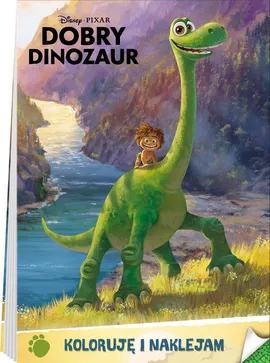 Dobry Dinozaur Koloruję i naklejam